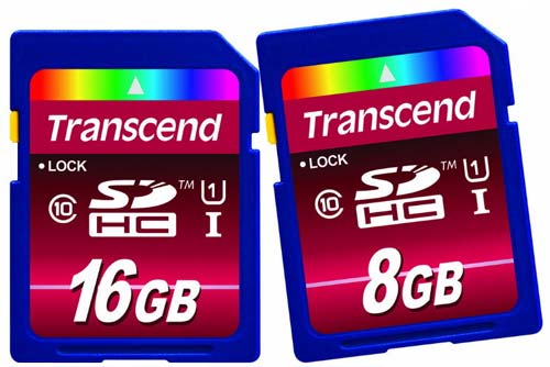 Карточки памяти SDHC UHS-I от Transcend 